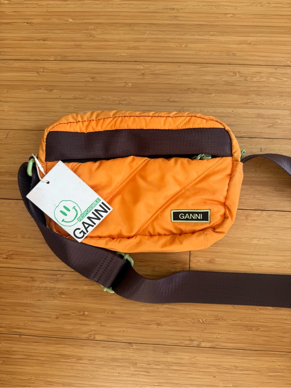 Ganni Nylon crossbody